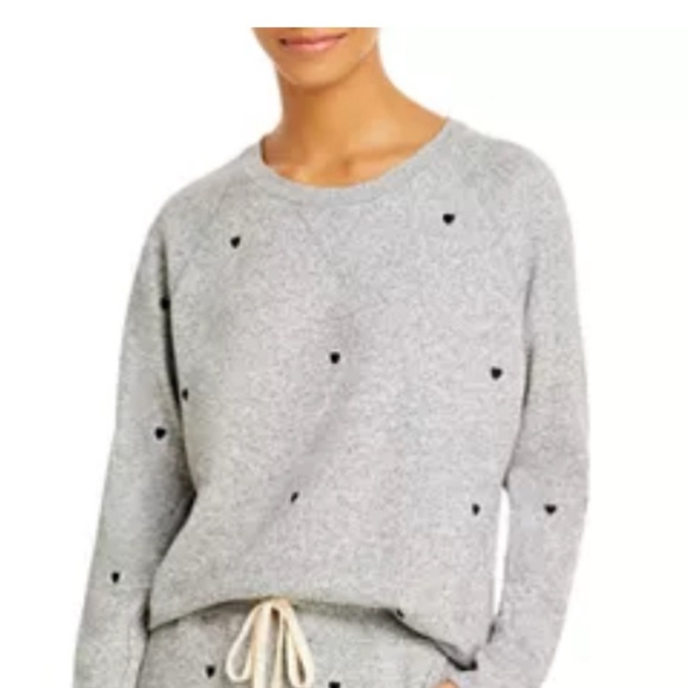 Rails Heart-Pattern Callahan Sweatshirt